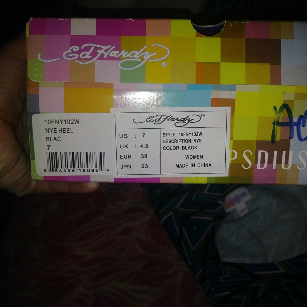 Ed Hardy heels - Picture 7 of 7